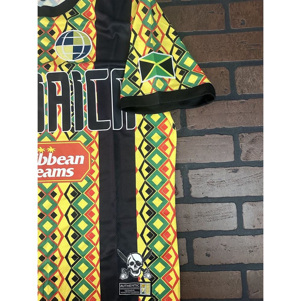 JAMAICA 1990 World Cup Soccer Jersey~Never Worn~ M ,L, XL, 2XL - Picture 4 of 6